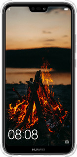 Силикон с усиленными углами чехол Огонь для Huawei P20 Lite - 6021sp-1410 изображение 