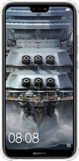Силикон с усиленными углами чехол Линкор, world of tanks, wargaming, военный корабль для Huawei P20 Lite - 6453sp-1410 изображение 