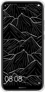 Силикон с усиленными углами чехол С изображением Темных гор для Huawei P20 Lite - 6489sp-1410 изображение 