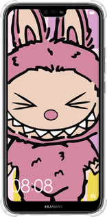 Силіконовий протиударний с посиленими кутами чехол № 6737 для Huawei P20 Lite - 6737sp-1410 изображение 
