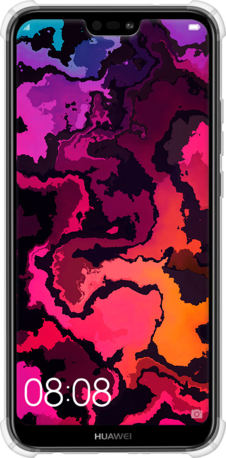 Силикон с усиленными углами чехол № 5386 для Huawei P20 Lite - 5386sp-1410 изображение 