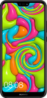 Силіконовий чехол Y2K Jelly Dream для Huawei P20 Lite - 6780u-1410 изображение 