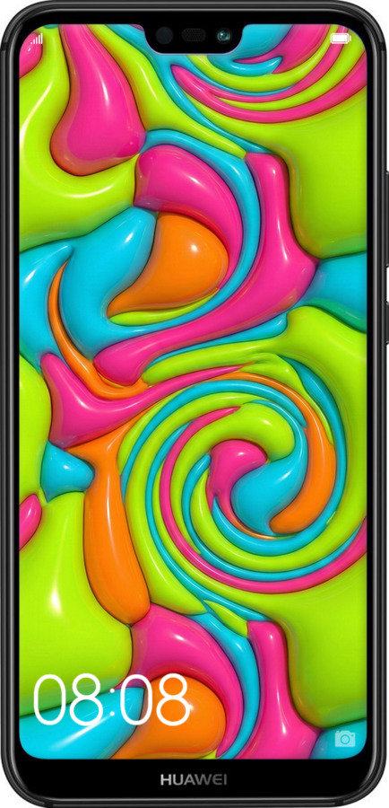 Силіконовий чехол Y2K Jelly Dream для Huawei P20 Lite - 6780u-1410 изображение 