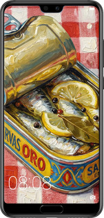 TPU чехол Vintage Sardine Tin Phone для Huawei P20 Pro - 6772b-1470 изображение 