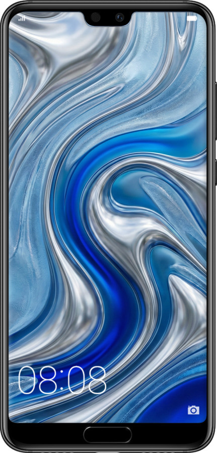 TPU чехол Liquid Chrome для Huawei P20 Pro - 6781b-1470 изображение 
