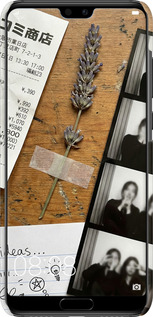 3D пластиковый матовый чехол Aesthetic Scrapbook Collage для Huawei P20 Pro - 6773m-1470 изображение 