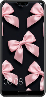 2D пластиковий чехол Coquette Ribbons Dark Coquette для Huawei P20 Pro - 6767t-1470 изображение 