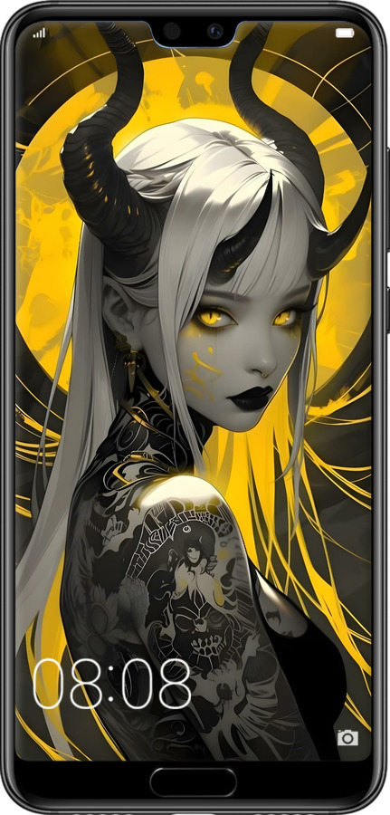 2D пластиковый чехол Аниме демон 2 для Huawei P20 Pro - 6309t-1470 изображение 