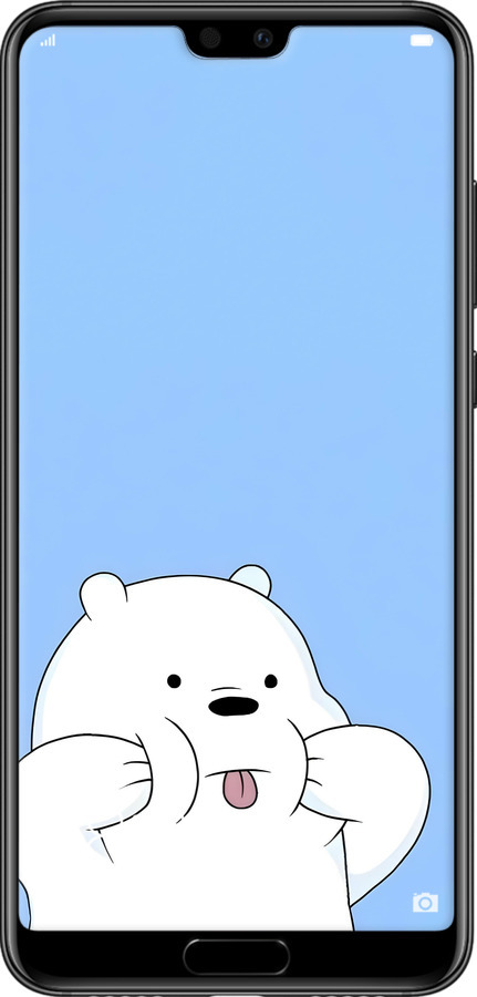 2D пластиковый чехол Милый мишка для Huawei P20 Pro - 6357t-1470 изображение 