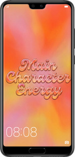 TPU чехол Aura Gradient Main Character Energy Aesthetic Y2K для Huawei P20 - 6783b-1396 изображение 