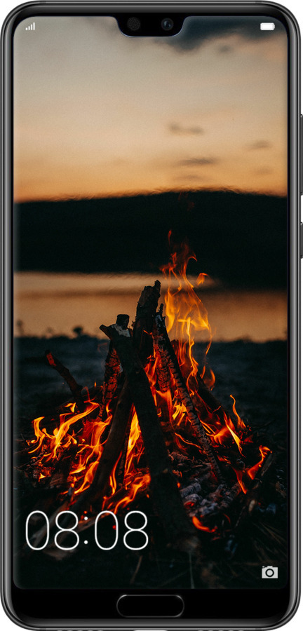 TPU чехол Вогонь для Huawei P20 - 6021b-1396 изображение 