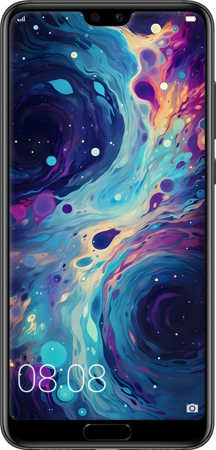 TPU чехол Арт акварель для Huawei P20 - 6329b-1396 изображение 
