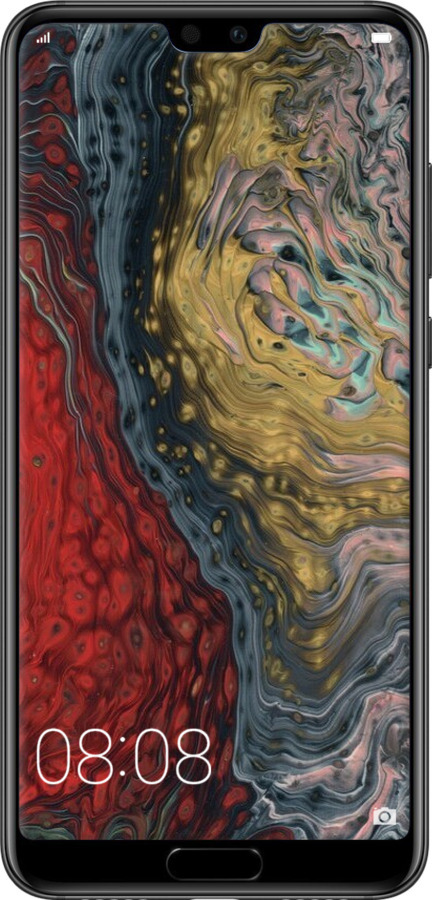 TPU чехол С изображением абстрактной живописи для Huawei P20 - 6530b-1396 изображение 