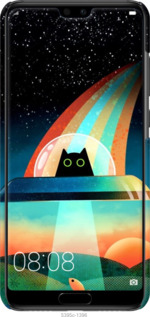 3D пластиковий матовий чехол № 5395 для Huawei P20 - 5395m-1396 изображение 