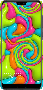 3D пластиковый матовый чехол Y2K Jelly Dream для Huawei P20 - 6780m-1396 изображение 