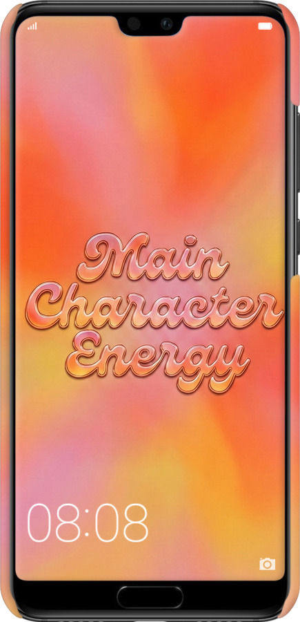 3D пластиковый глянцевый чехол Aura Gradient Main Character Energy Aesthetic Y2K для Huawei P20 - 6783c-1396 изображение 