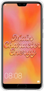 Силіконовий протиударний с посиленими кутами чехол Aura Gradient Main Character Energy Aesthetic Y2K для Huawei P20 - 6783sp-1396 изображение 