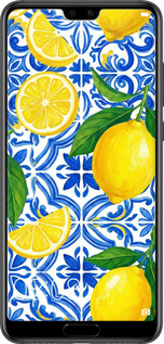 2D пластиковый чехол Grocery Girl Italian Summer для Huawei P20 - 6766t-1396 изображение 