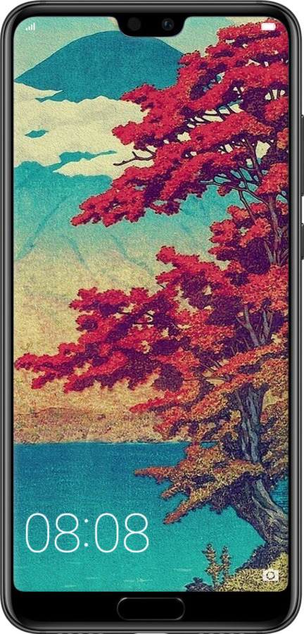 Силиконовый чехол С изображением природы для Huawei P20 - 6469u-1396 изображение 