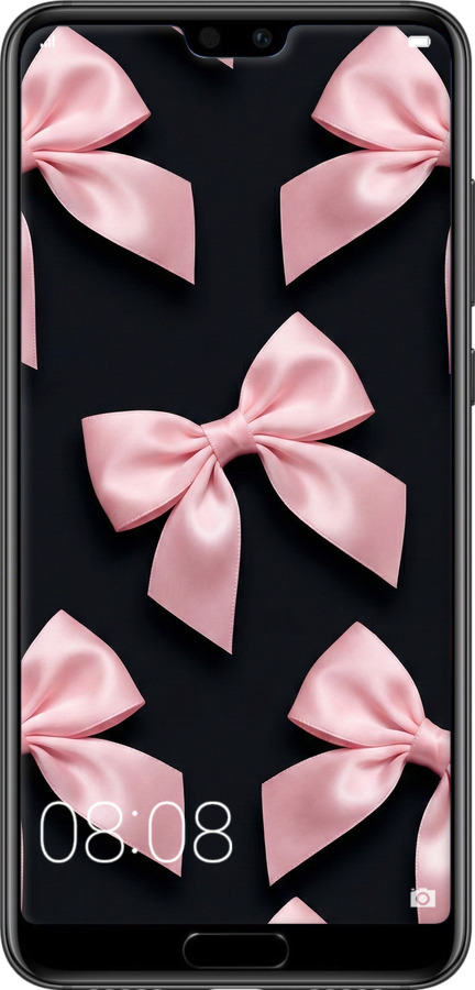 2D пластиковый чехол Coquette Ribbons Dark Coquette для Huawei P20 - 6767t-1396 изображение 