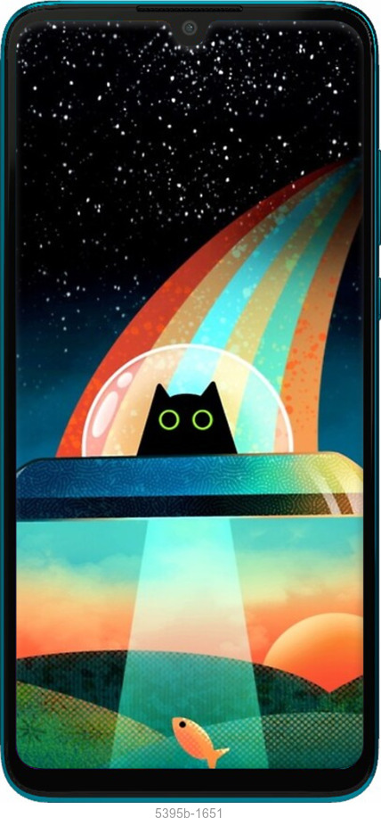 TPU чехол № 5395 для Huawei P30 Lite - 5395b-1651 изображение 