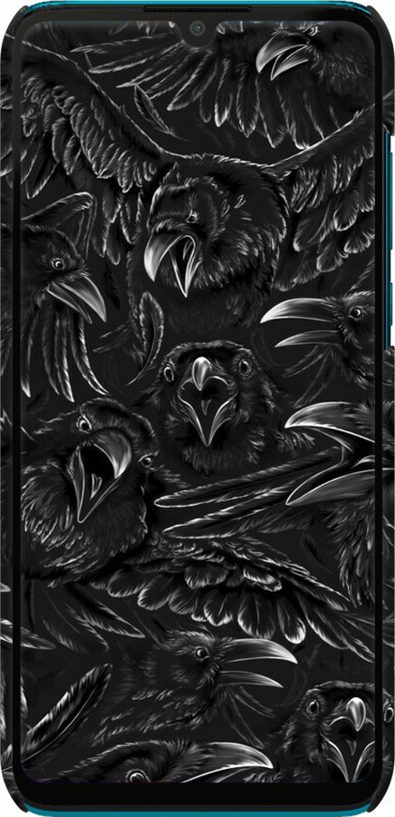 3D пластиковий матовий чехол Вороня лють для Huawei P30 Lite - 6474m-1651 изображение 