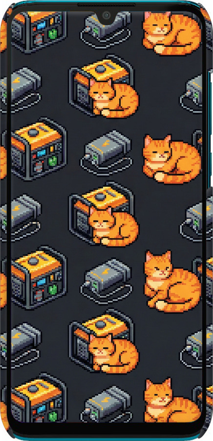 3D пластиковый матовый чехол Autonomous Zone для Huawei P30 Lite - 6771m-1651 изображение 