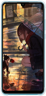 Силикон с усиленными углами чехол Anime для Huawei P30 Lite - 6609sp-1651 изображение 