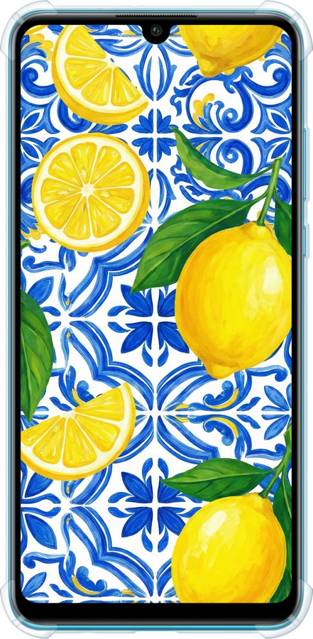 Силіконовий протиударний с посиленими кутами чехол Grocery Girl Italian Summer для Huawei P30 Lite - 6766sp-1651 изображение 