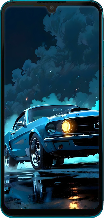 2D пластиковый чехол Форд мустанг для Huawei P30 Lite - 6374t-1651 изображение 