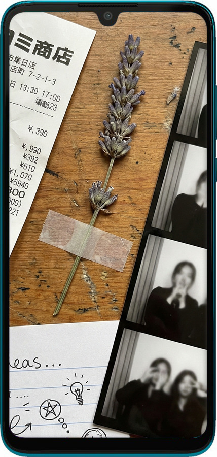 Силиконовый чехол Aesthetic Scrapbook Collage для Huawei P30 Lite - 6773u-1651 изображение 