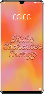 TPU чехол Aura Gradient Main Character Energy Aesthetic Y2K для Huawei P30 Pro - 6783b-1621 изображение 