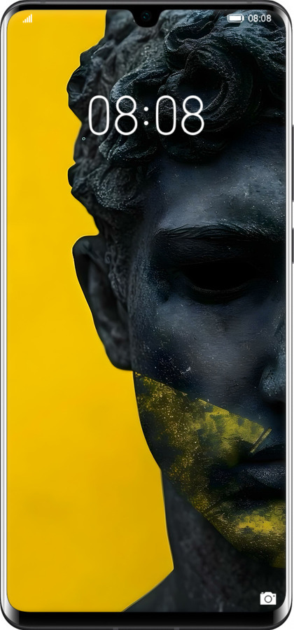 TPU чехол Статуя арт для Huawei P30 Pro - 6330b-1621 изображение 