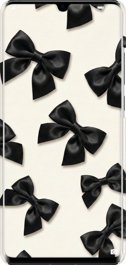 3D пластиковый матовый чехол Dark Coquette для Huawei P30 Pro - 6765m-1621 изображение 