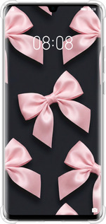 Силикон с усиленными углами чехол Coquette Ribbons Dark Coquette для Huawei P30 Pro - 6767sp-1621 изображение 