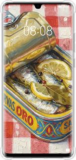 Силіконовий протиударний с посиленими кутами чехол Vintage Sardine Tin Phone для Huawei P30 Pro - 6772sp-1621 изображение 