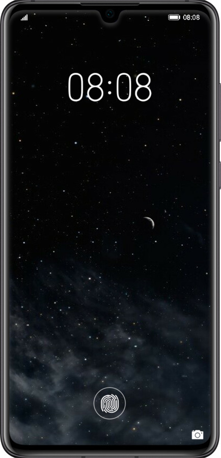 TPU чехол Нічне небо для Huawei P30 - 6451b-1622 изображение 