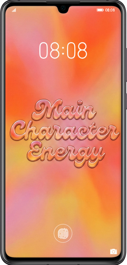TPU чехол Aura Gradient Main Character Energy Aesthetic Y2K для Huawei P30 - 6783b-1622 изображение 