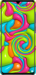 3D пластиковый матовый чехол Y2K Jelly Dream для Huawei P30 - 6780m-1622 изображение 