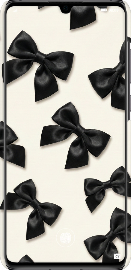 3D пластиковый матовый чехол Dark Coquette для Huawei P30 - 6765m-1622 изображение 