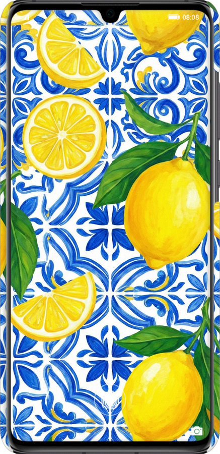 3D пластиковый матовый чехол Grocery Girl Italian Summer для Huawei P30 - 6766m-1622 изображение 