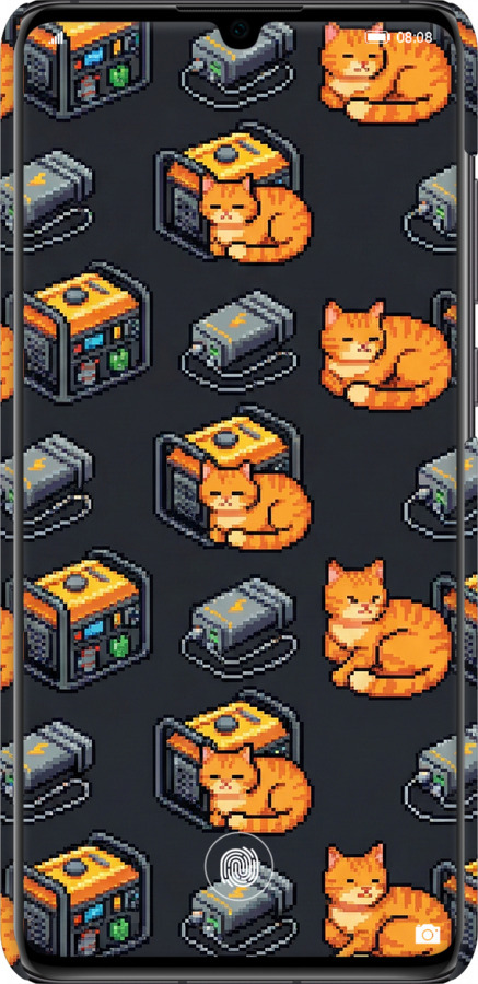 3D пластиковый матовый чехол Autonomous Zone для Huawei P30 - 6771m-1622 изображение 