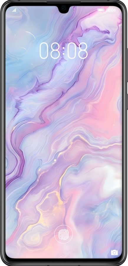 Силіконовий чехол Нежный мрамор для Huawei P30 - 6310u-1622 изображение 