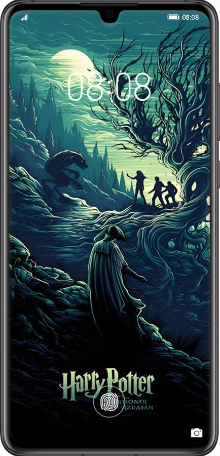 Силиконовый чехол Гарри Поттер 3 для Huawei P30 - 6338u-1622 изображение 