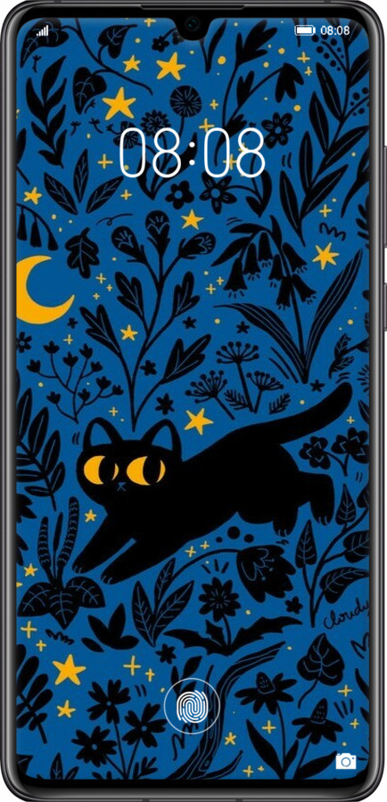Силиконовый чехол Летняя ночь для Huawei P30 - 6472u-1622 изображение 