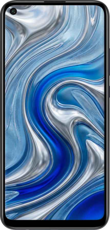 2D пластиковий чехол Liquid Chrome для Huawei P40 Lite E - 6781t-1875 изображение 