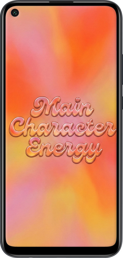 2D пластиковый чехол Aura Gradient Main Character Energy Aesthetic Y2K для Huawei P40 Lite E - 6783t-1875 изображение 