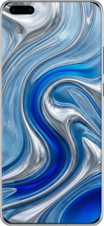 2D пластиковий чехол Liquid Chrome для Huawei P40 Pro - 6781t-1839 изображение 