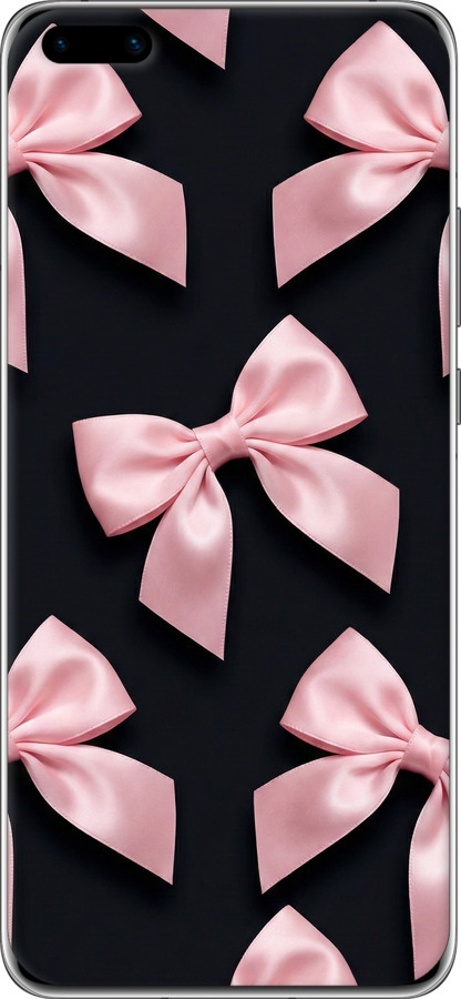 2D пластиковый чехол Coquette Ribbons Dark Coquette для Huawei P40 Pro - 6767t-1839 изображение 
