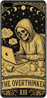 Силиконовый чехол The Overthinker для Huawei P40 - 6774u-1840 изображение 